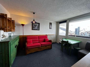 Studio cosy pour 2 avec balcon, plein sud, au pied des pistes et proche des commerces ! - FR-1-452-264